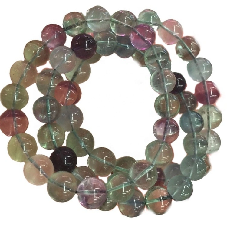 Wholesale Bule Fluorite Beads Precious Stone Beads pulseras 1