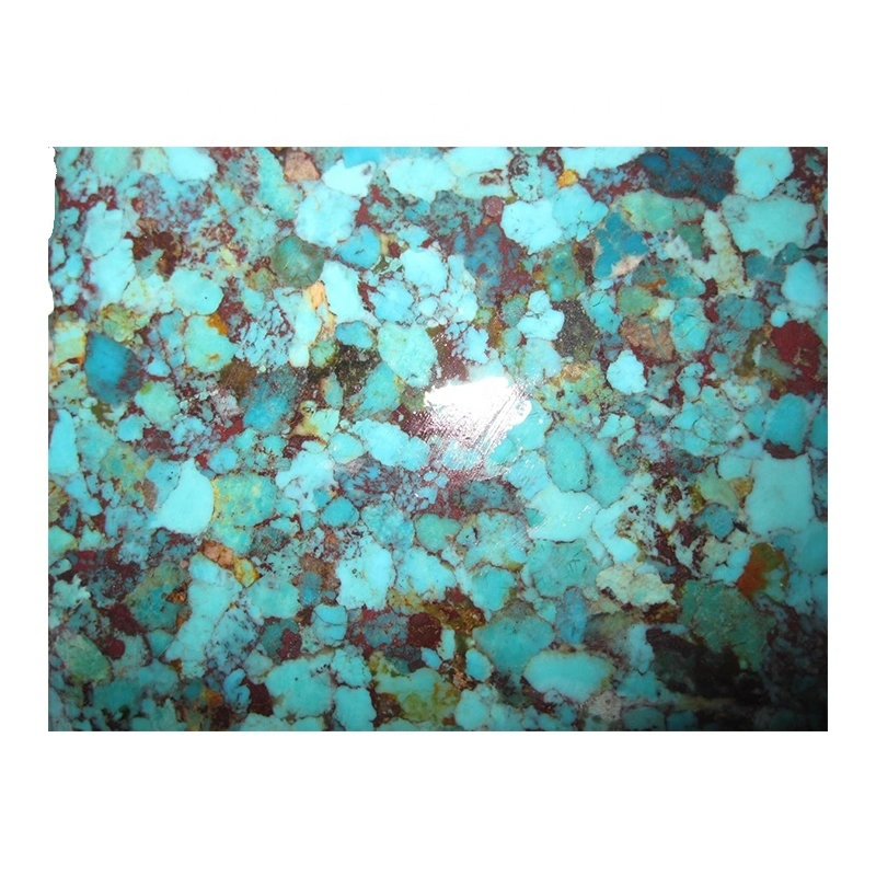 Snowflake кысылган бирюза блок Mohave Purple-Kingman Turquoise чоң нугтка кирпич 1