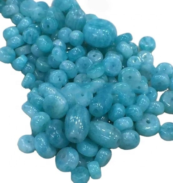 អង្កាំរបស់ qua blue blob deads gemstone ធ្វើឱ្យមានលក់ដុំ 1