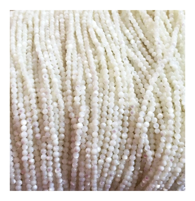 TRITACNA TRIDACNA ធម្មជាតិរលុងអង្កាំស្ពៃខ្មៅសម្រាប់ធ្វើខ្សែកនិងខ្សែដៃ 1