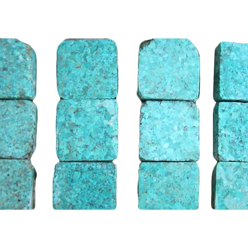Blou kleur Kingman Koper Compressed Turquoise Blok Rough Wholesale 1