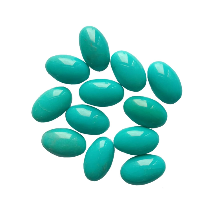13x18mm Naturally sleeping beauty Arizona Turquoise Oval cabochon  gemstones making fashion jewelry 1