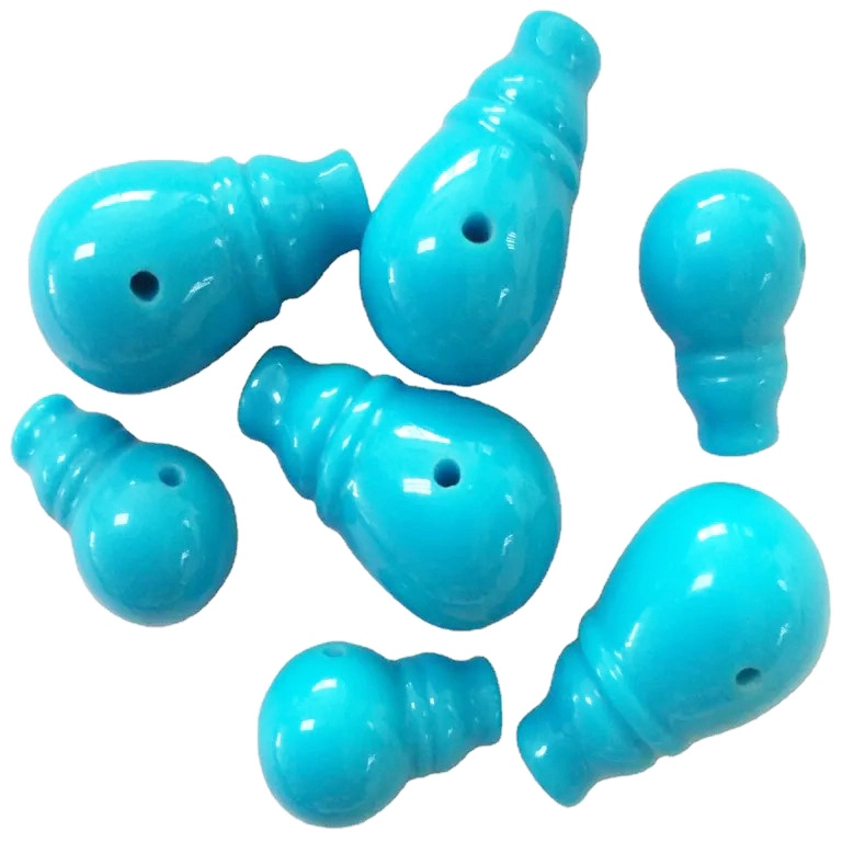 asul nga Turquoise nga kinulit nga rosas nga bulak /Turquoise Buddha nga mga lubid nga loose turquoise beads 1