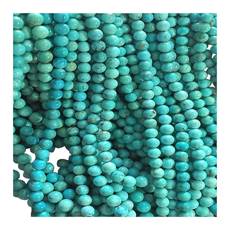 Natorel turquoise gburugburu beads maka ọla 1