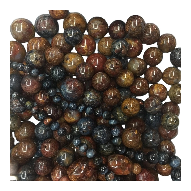 Mga Gemstone Beads Golden Pietersite Cut Customers Size at Hugis Beads 1