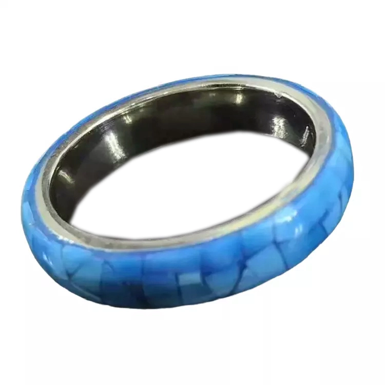 Genuine Turquoise Gemstone Rings Jewelry Sterling Silver Turquoise Rings 1