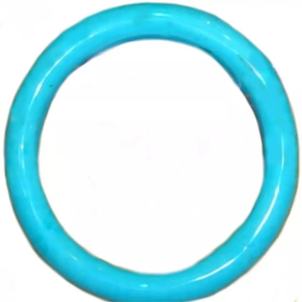 Antiquot turquoise àm-ọṣọ okuta iyebiye ti alawọ ewe buluu tuquo awọn egbati 1