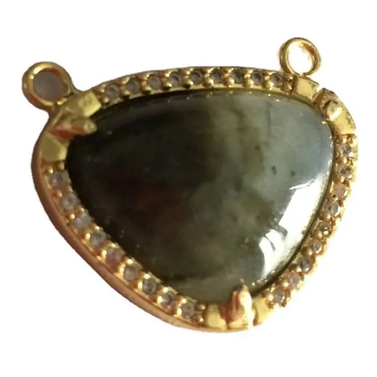 د ګلابي رنګ کوارټز د طلا ټویډ ګا jewelry ې د لومړي لاس فابریکه مستقیم عمده پلورونکي جوړوي 1
