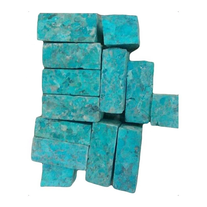 Mohave Bule Compressed Turquoise Block Arizona Mine Kingman Natuurlike Turkoois 1