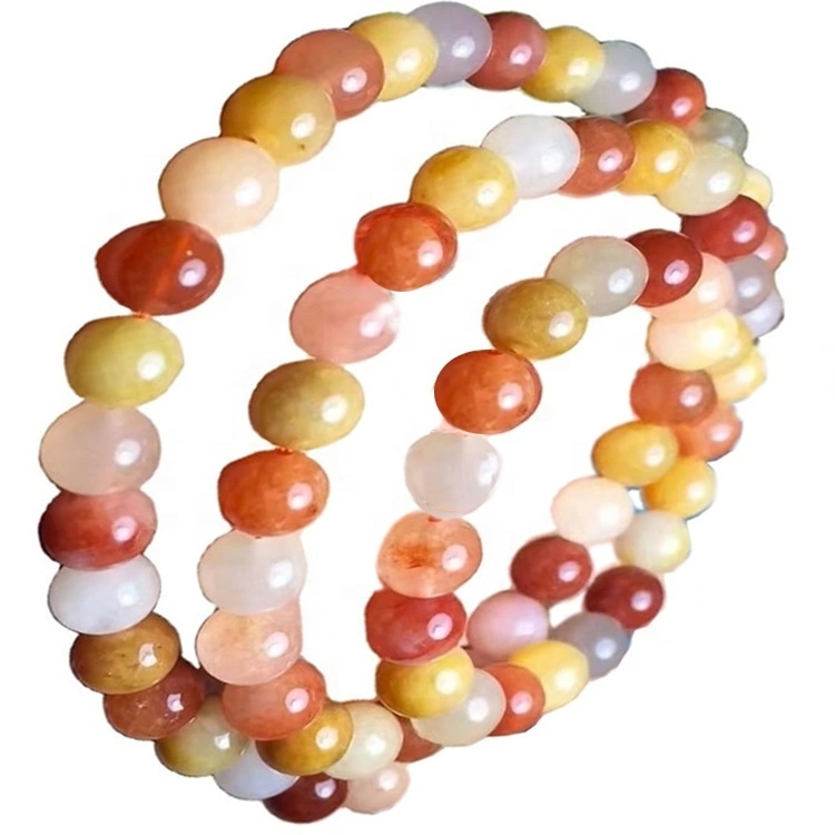 Manik Jade Sutera Emas Nggawe Perhiasan Gelang Emas Sutra Sutra Sutra Jade Manik Grosir Grosir 15 Inch 1