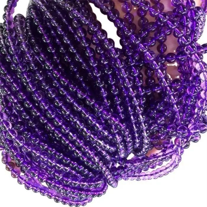 Kilang Borong Manik Barang Kemas AMETHYST manik Gemtsone Loose Bead 1
