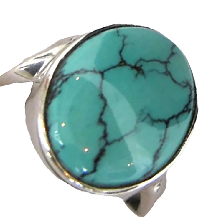 Ringhouer Jewelry Fashion Sterling Silver 925 Turquoise Rings 1