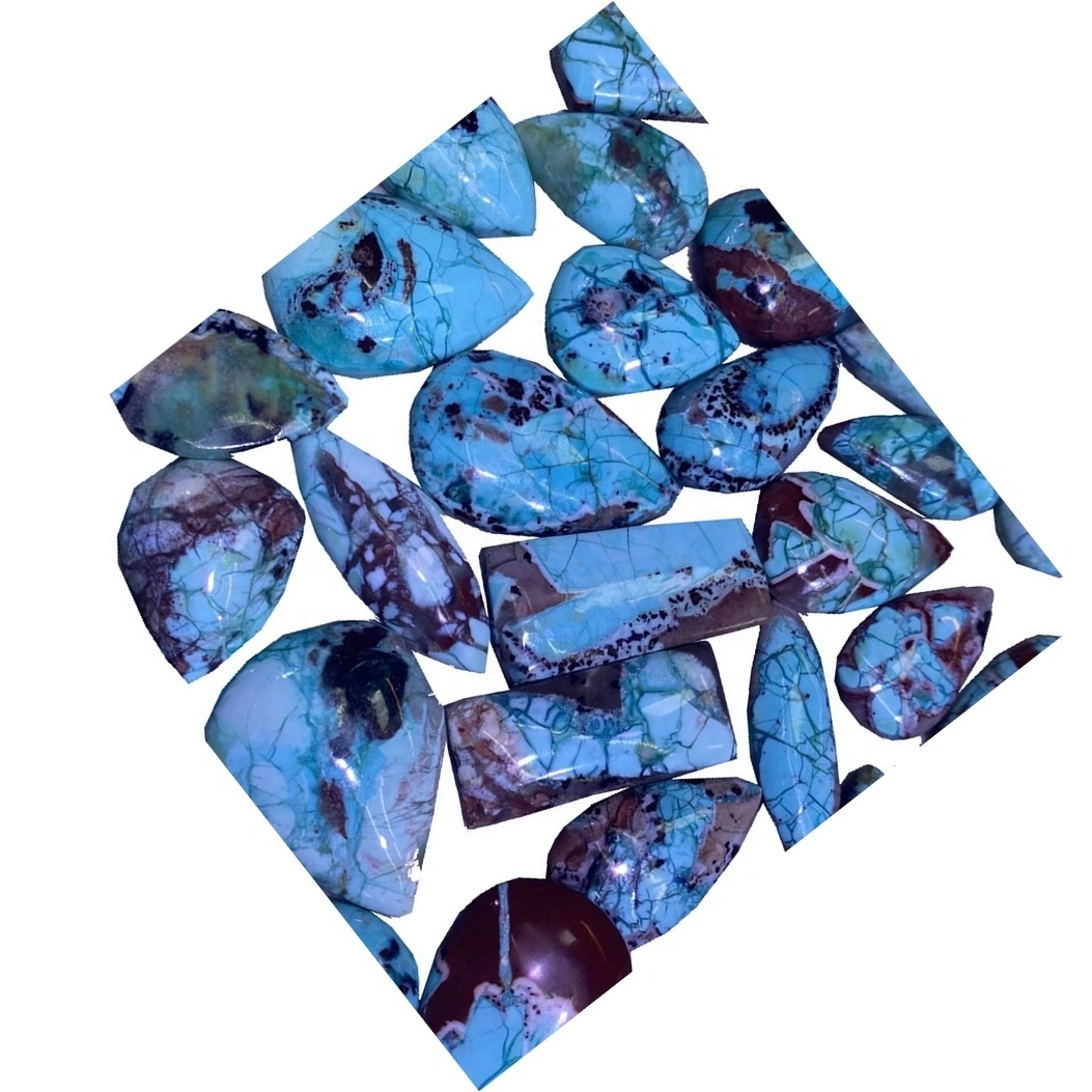 Natural Mix lögun í öllum stærðum Hemimorphite Cabochons Genstone 1