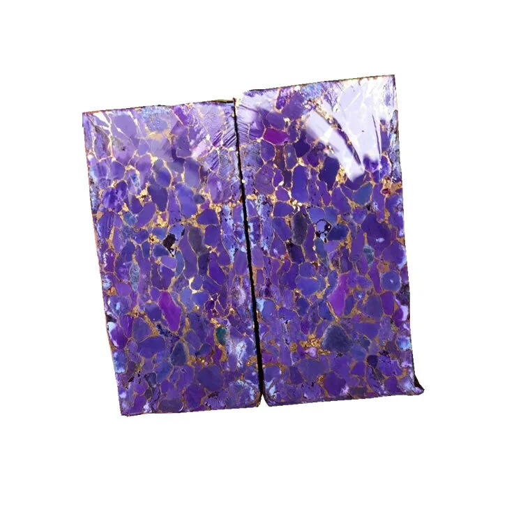 Mohave Purple Block Slab / Cabochon Making / Lapidary / Arizona Turquoise 1