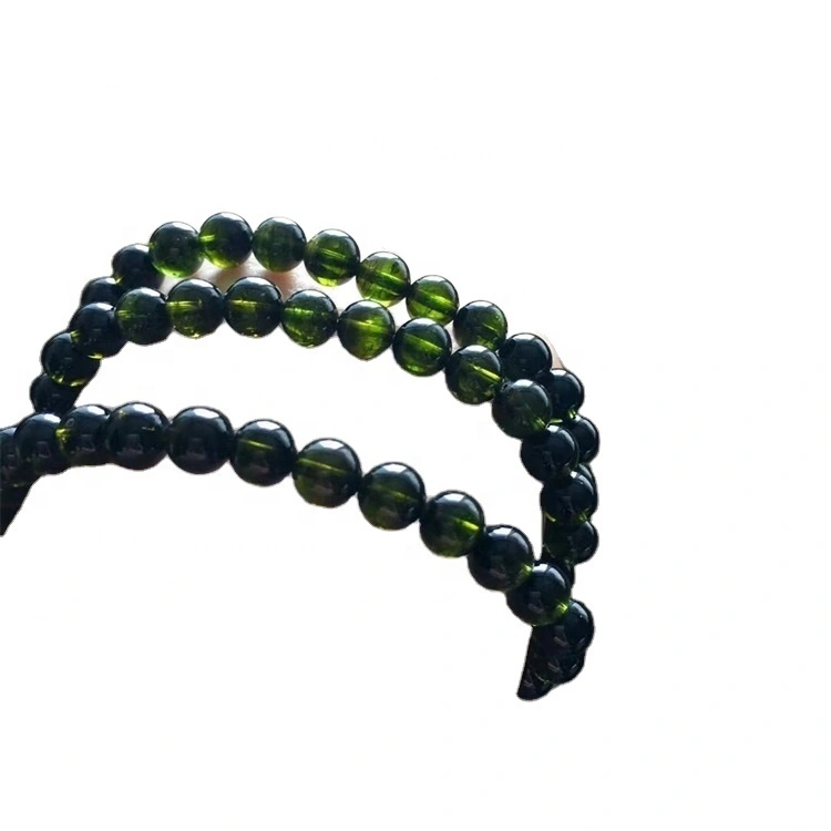 Paran Pinky DrickMaline Worte Beads Energy Gemstone Sweet Beads mo asoa faia 3a lelei 16inch 1
