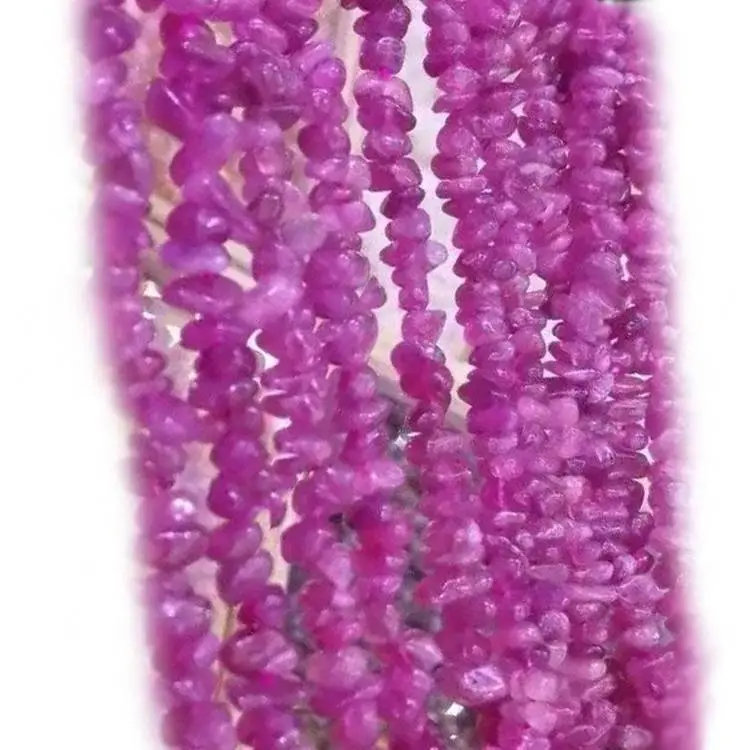 Pink Tourmaline Chip Beads Strand Gemstone Chips Gemstone Beads Jewelry Hacienda Suministro 1