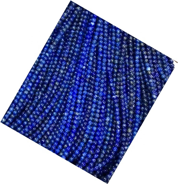 Nýjar komu hágæða sporöskjulaga lögun náttúruleg lapis lazuli pera perlur 1