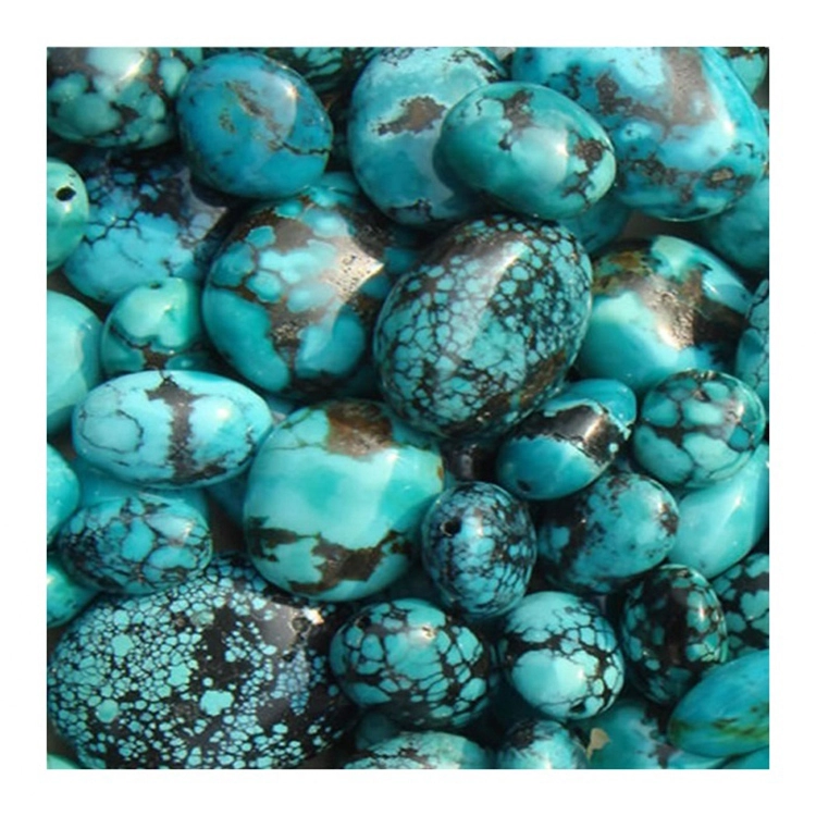 Natural Turquoise Oval Beads Wholesale Beads turquoise jewelry 1