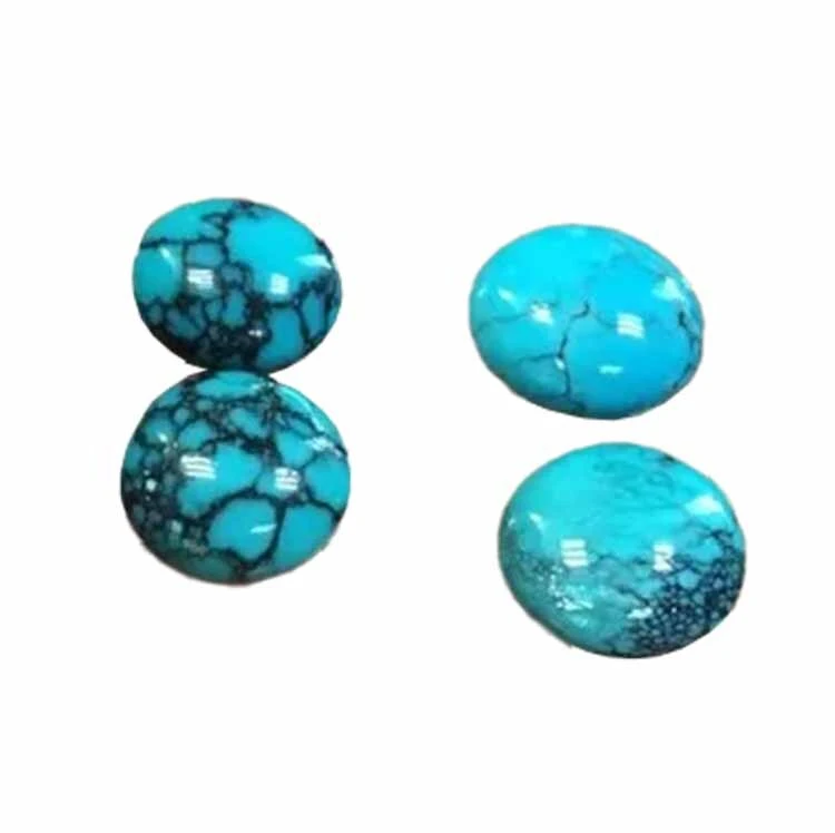 Dabulan turquoise Gemstone Cabochon don inmays 1