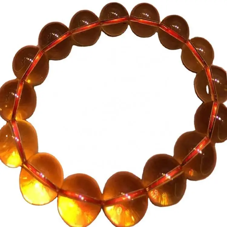 Gelang Kristal Citrine alami kualitas paling dhuwur nggawe Grosir 1