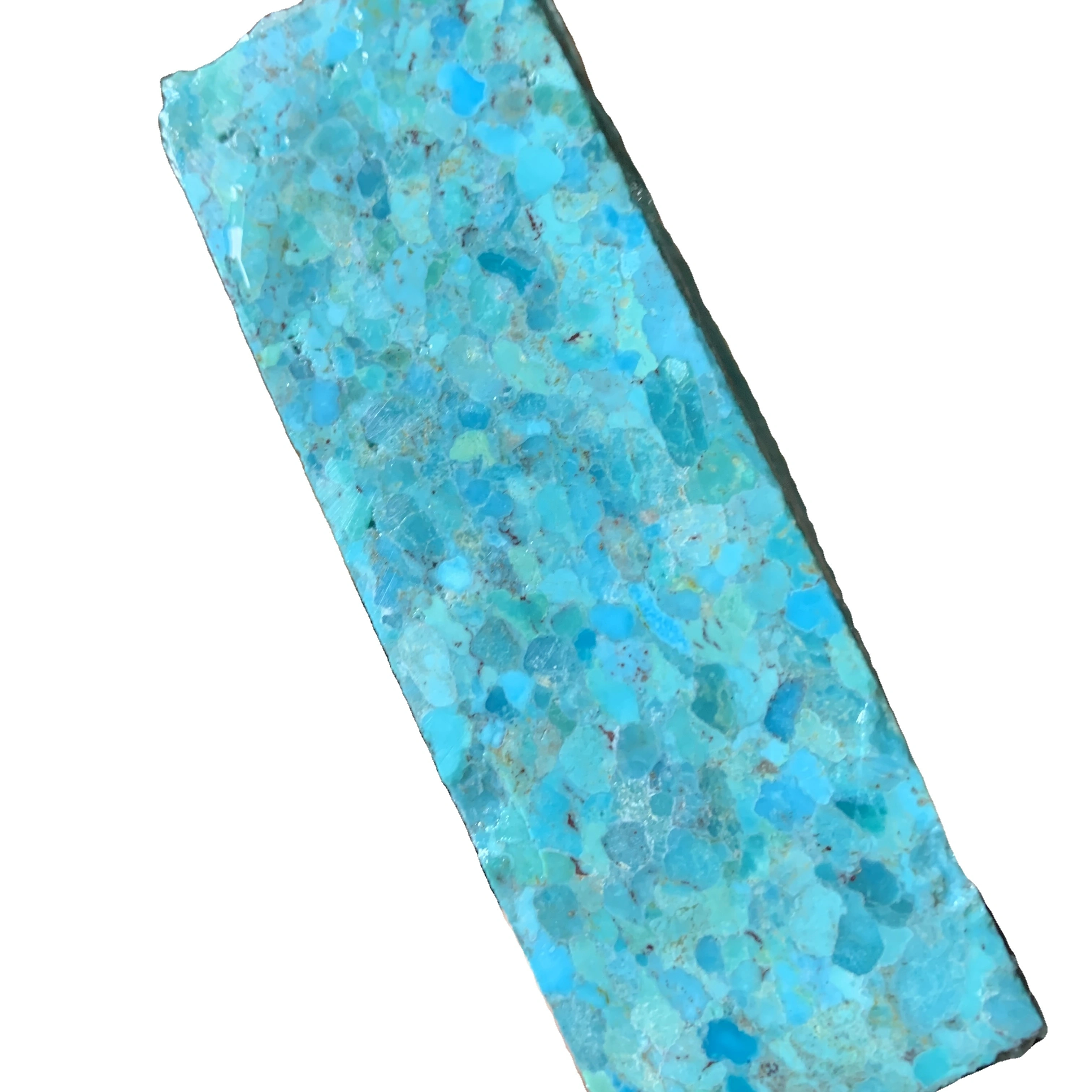 100% natuurlike turkoois saamgeperste rowwe materiaal Mojave turkoise cabochon Mohave matrix los edelsteen 1
