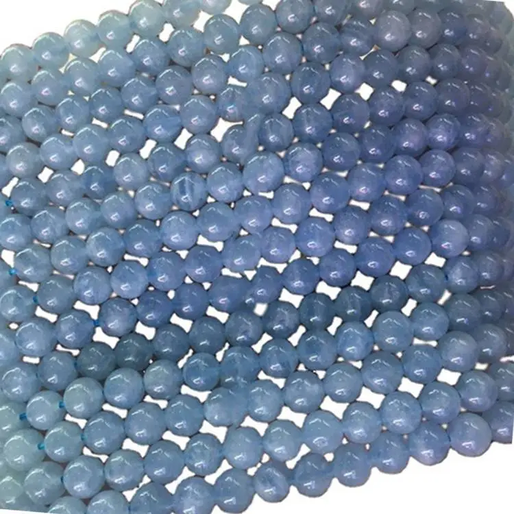 Blue aquamarine 6mm 8mm 10mm 12mm boribory vakana manao ambongadiny 1