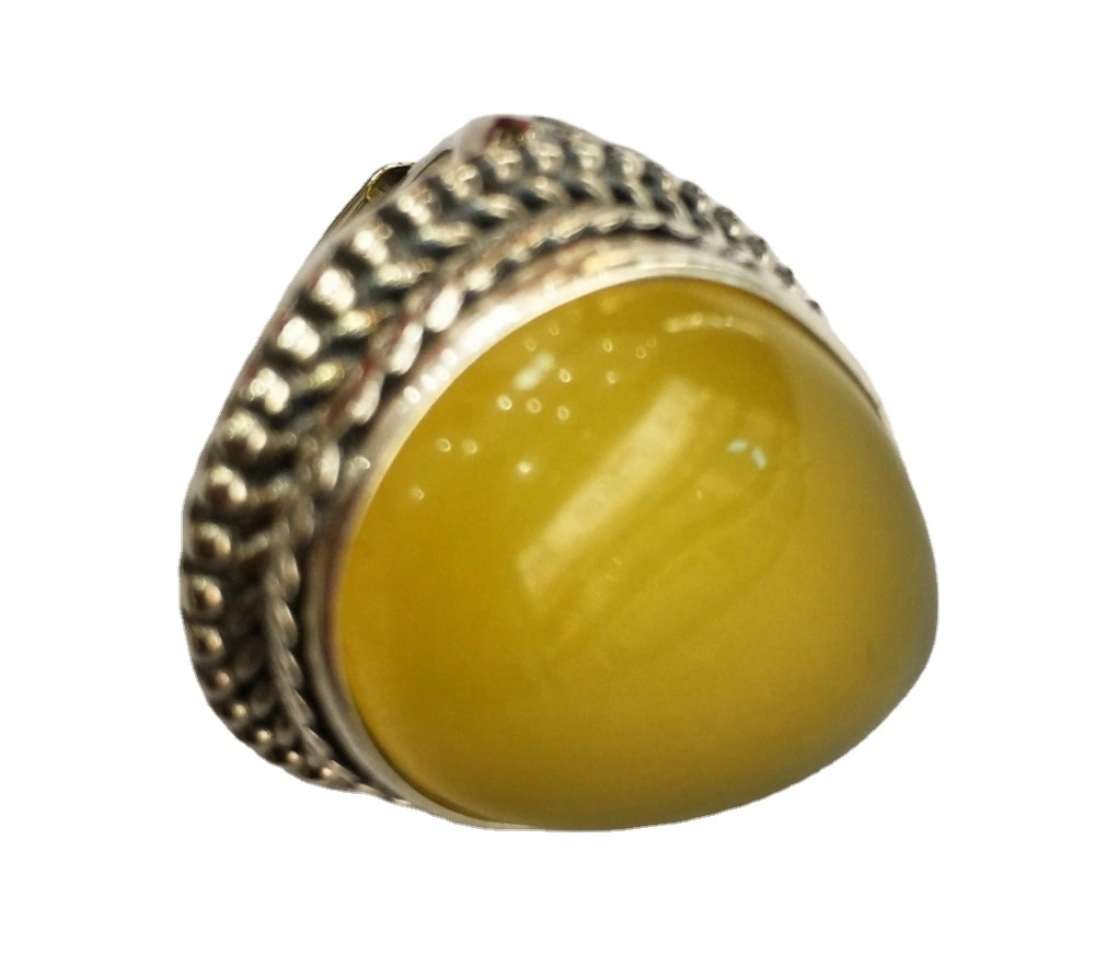 gemo 925 sterlinga arĝenta ringo 1