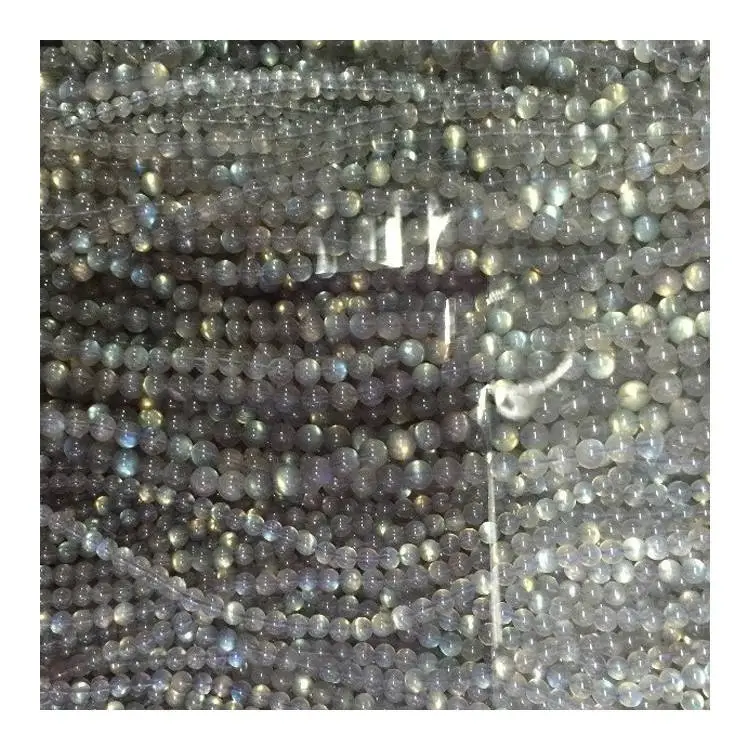 3A Natural Blue Labradorite 4mm 6mm 6mm 8mm 10mm 12 mm Redondo Perlas Nada más que incendio Mejor calidad Cuentas labradoritas grandes 1