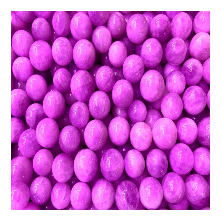 Venta al por mayor Kunzite Stuming Tumble Purple Spodumene Stones Grava 1