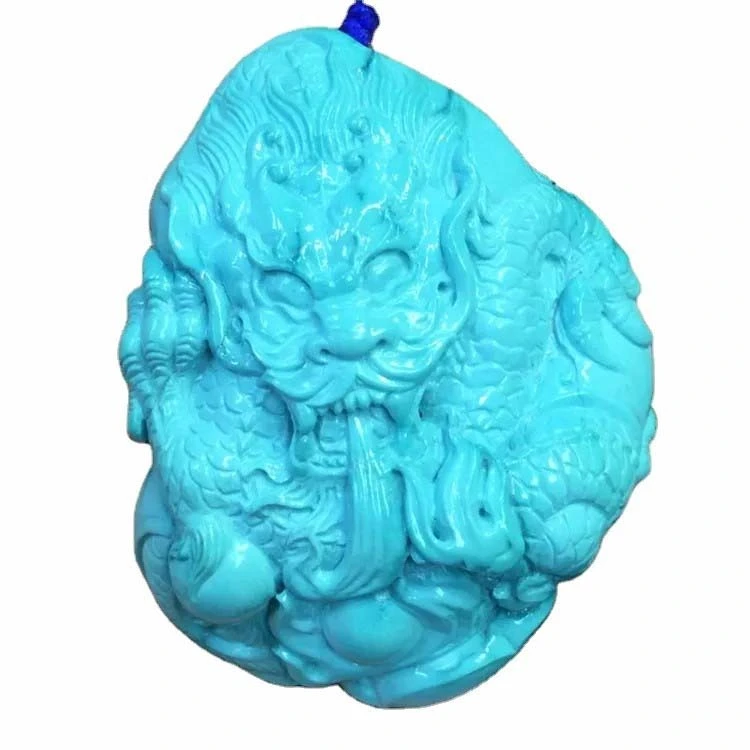 Turquoise Lion Carve Turquoise Carve Carve و Turquoise سبک های مختلف حیوانات حکاکی 1