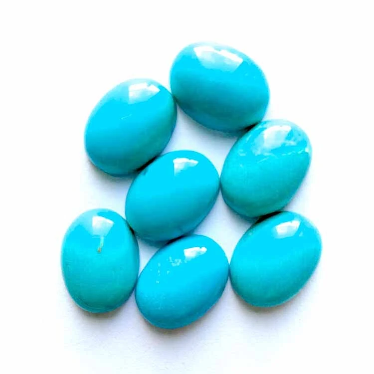 light green semi precious Sleeping Beauty Turquoise Oval cut cab Natural Gemstone Cabochon Turquoise Jewelry Supply 1