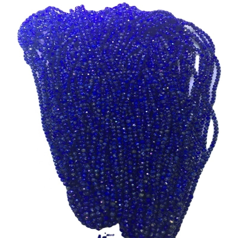 Blue Lapis Beads suelta Semi Preciosa Piedra Bead Strand 1