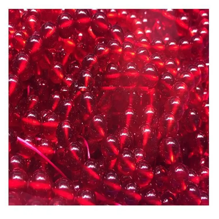 4mm 6mm 8mm Orange Mandarin Garnet Bracciale Bracciale Bracciale 1