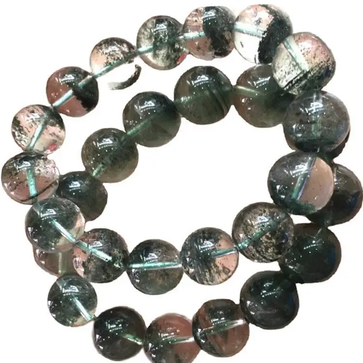 Bracciale in cristallo al quarzo al quarzo fantasma naturale / braccialetto al quarzo di alta qualità / braccialetti di cristallo per regalo 1