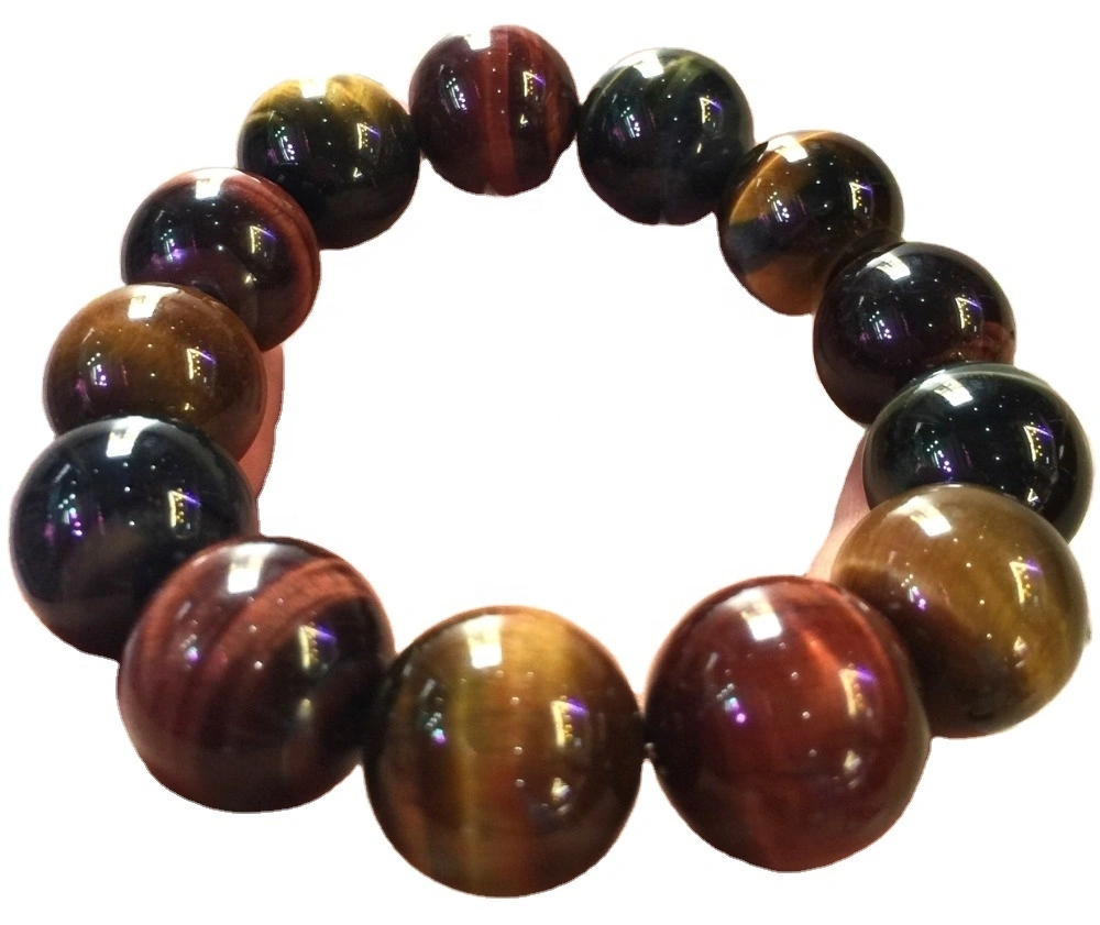 2mm i 30mm Right Tigerye Bracelet e hana i nā mea kūʻai aku 1