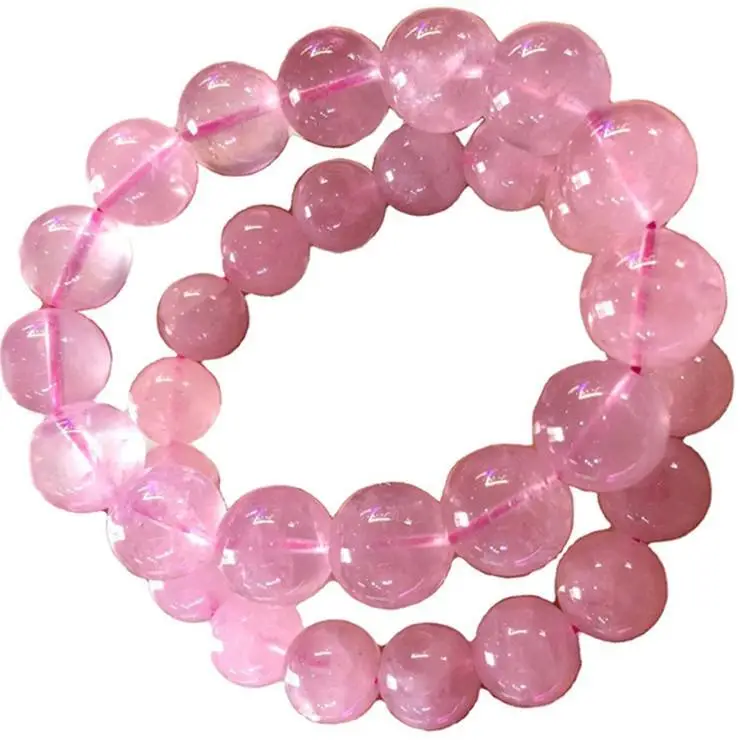 Porcellana Perle di pietra allentate del quarzo della rosa del Madagascar naturale 8mm per i monili dei perline 1