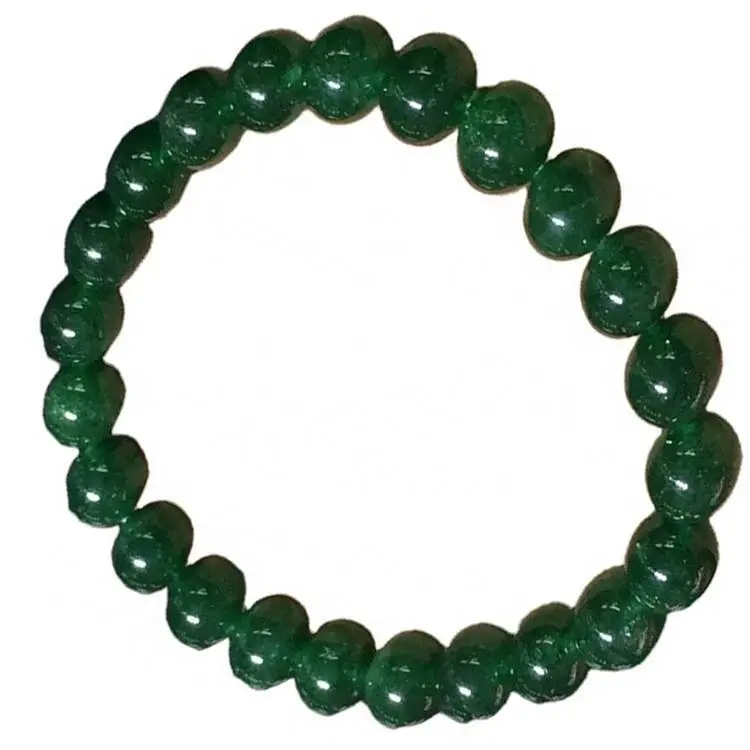 Kiwi quartz umferð perlur armbönd kíwi steinn umferð perlur 6 mm 8 mm 10 mm 1