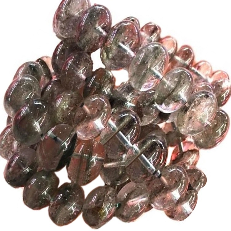 Handsmíðaðir perlur Phantom Quartz Crystal Armbönd Bangles 1
