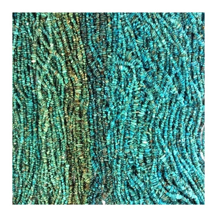 Dabi'a tarko tsabar kuɗi na yau da gaske turquoise mai santsi mai laushi 1
