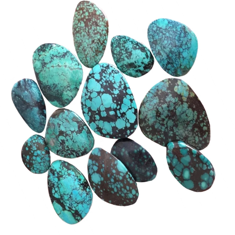 Mass Kantite Koupe Turquoise Gemstones 1