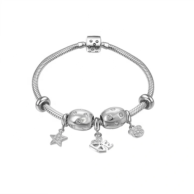 Kado foar Fashion Girl Famous Brand 925 Sulveren armband 1
