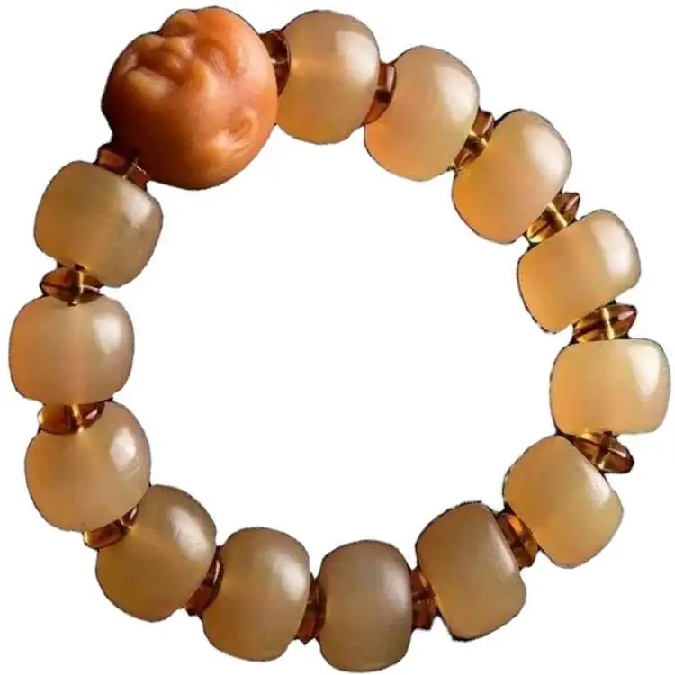 ខ្សែដៃ amber / អំណោយ / unisex គ្រឿងអលង្ការ 1