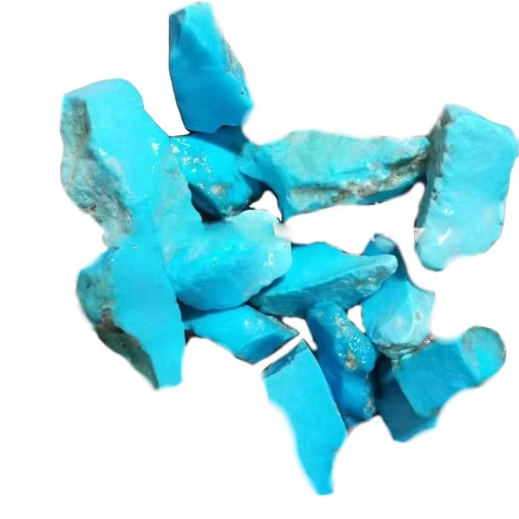 Natuurlike arizona turkoois rowwe turkoois rowwe minerale edelstene verskillende kleur 1