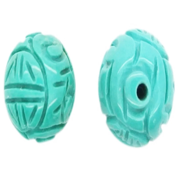 Beads Queen Blue Turquoise Handcraat Beads Rose Rose Stone 8mm 10mm 12mm 12mm 14mm Bulk Lotopsjes 1