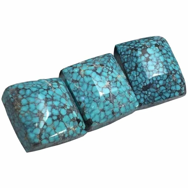 100% Yanar Gizo gizo-gizo gizo-gizo mai gizo turquoise Cabocon 1