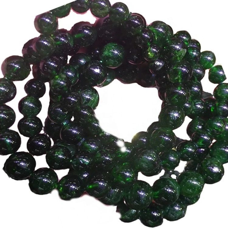 Zavod Satışı Boş Təbii Diopside Bilərziklər Gemstone 1