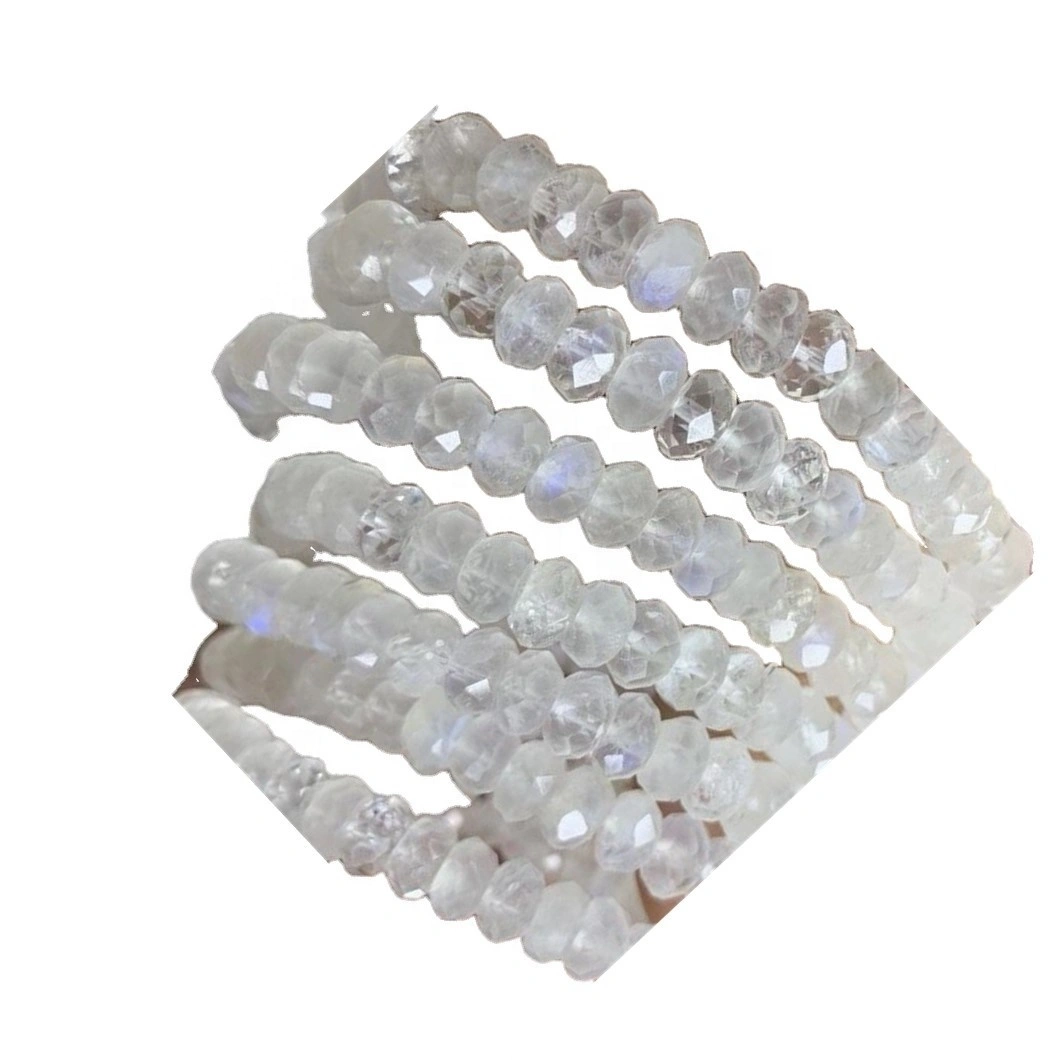 Natural blue flash moonstone Gemstone Loose Beads 6mm 8mm 10mm 1