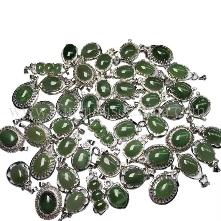 Gorgeous Beautiful Chrysoprase Gemstone Handmade Natural Pendant For Womens 1