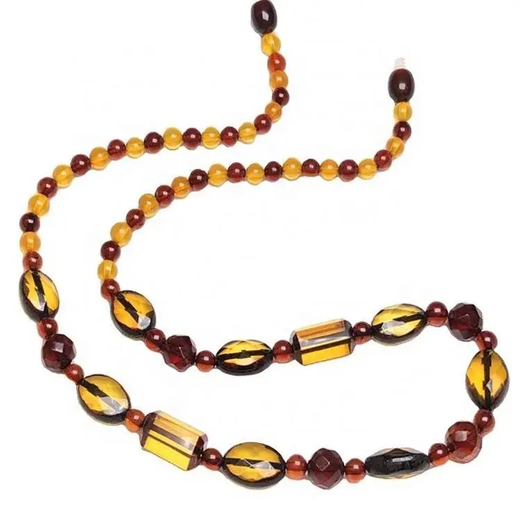 High Quality  Gift Necklace Amber Necklace Amber Beaded Necklace 1