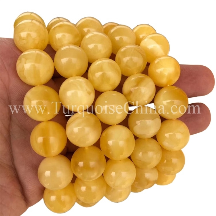Manik Bola Bola Amber Gelang Kunci Nambahake Kanggo Deleng Apik 1